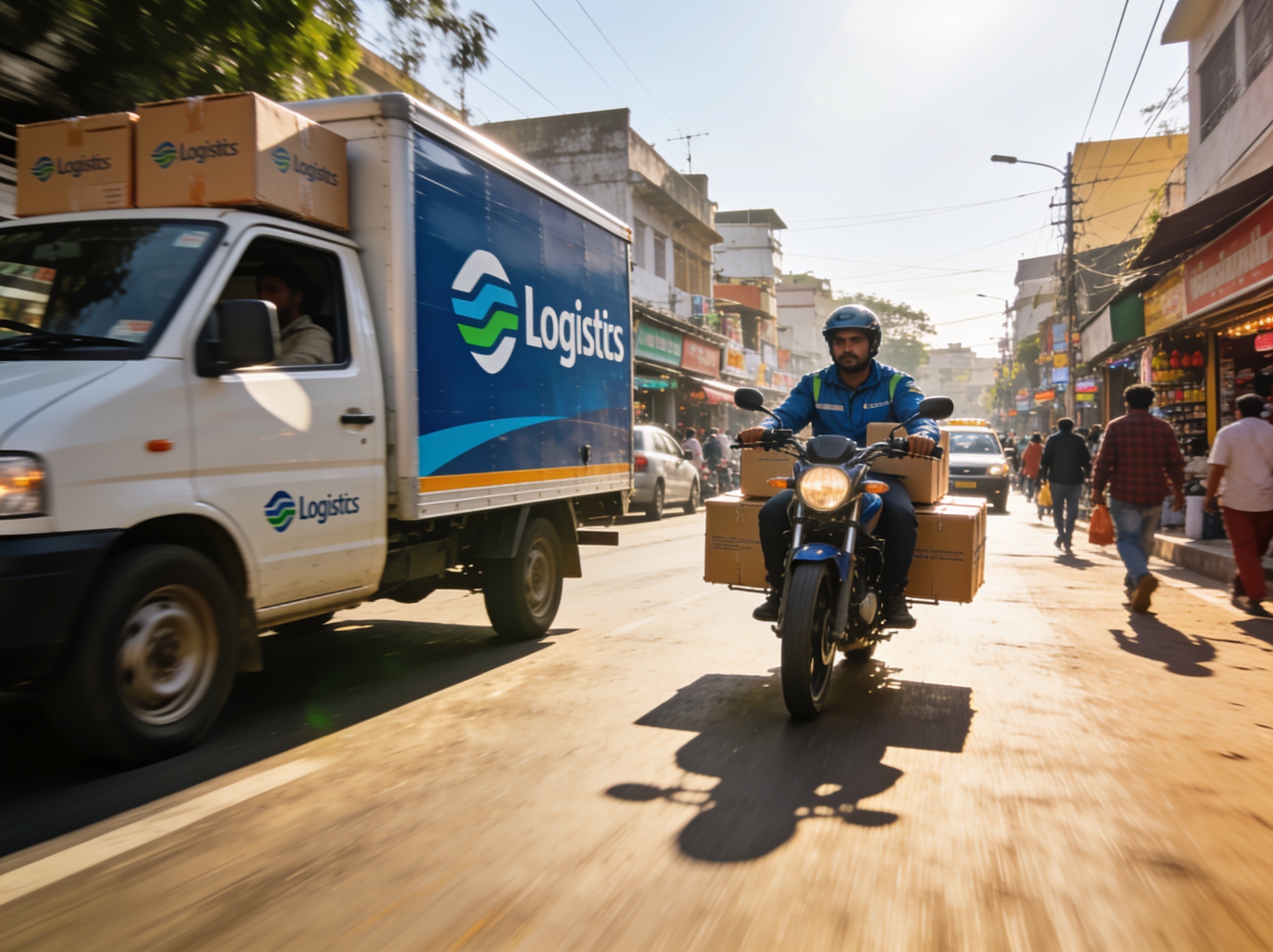 Express delivery and courier logistics